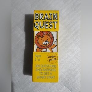 BRAIN QUEST Kindergarten 300 Questions & Answers Brand NEW Factory Sealed Box